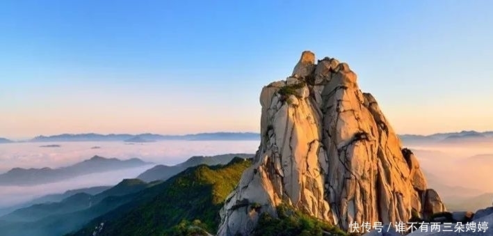 老年|天柱山风景区:雄奇之美始于石