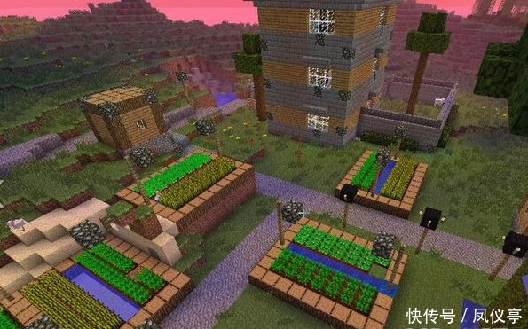 qt:gamepop|我的世界：这个村庄很奇妙，拥有橄榄和葡萄等新植物，你见过吗？