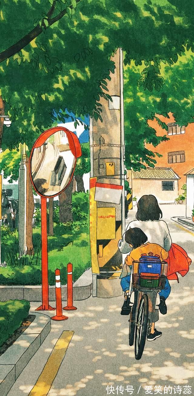 动漫插画壁纸,年少岁月的童话