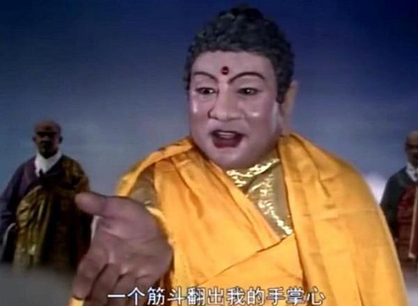 杨洁@他是如来佛祖扮演者,去泰国买佛像,结果发现上面画的都是自己