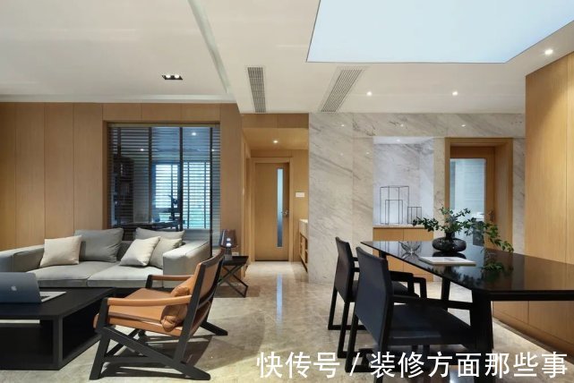 进餐者|123平简约风四居室如清风拂面,舒适清爽