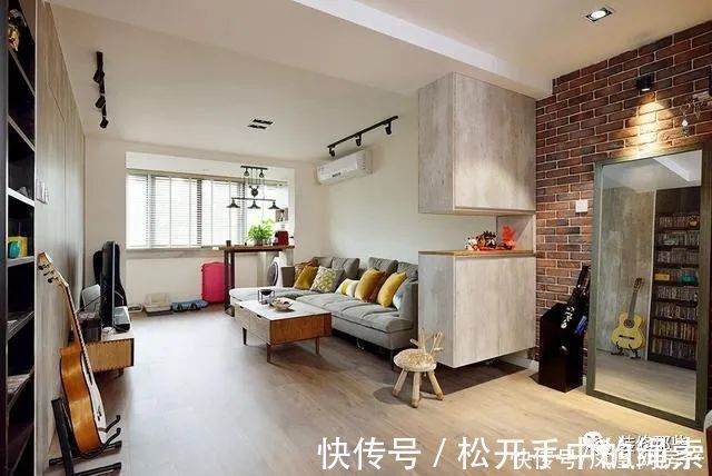 舒适|80㎡两房,面积虽小,却舒适自然好温馨!我也想这么装