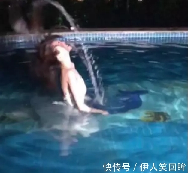 成片|新娘拍婚纱照时,模仿网红水中甩头发,成片让人意想不到!