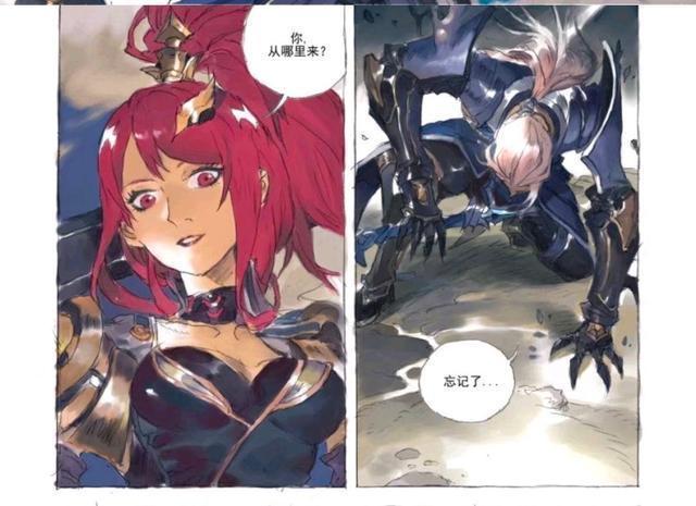 花木兰|王者荣耀漫画:铠失去了记忆,遇到了花木兰;从此加入了长城!