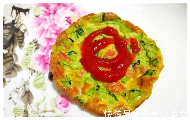 早餐顾不上吃吗这道懒人早餐饼很简单，有菜有鸡蛋，10分钟出