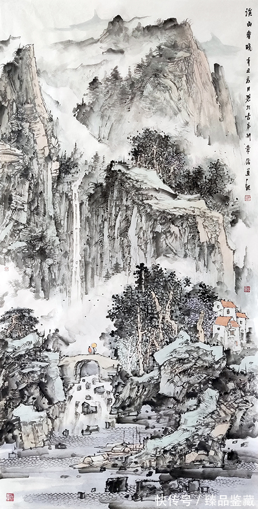 常俊 · 中国画作品赏析|画外之境 | 优秀奖