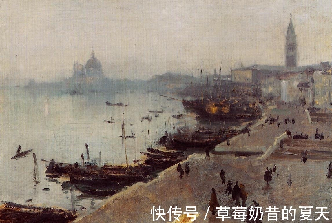 画家#绘画风格成为绘画软件定制画刷,他就是萨金特,一位现实主义画家