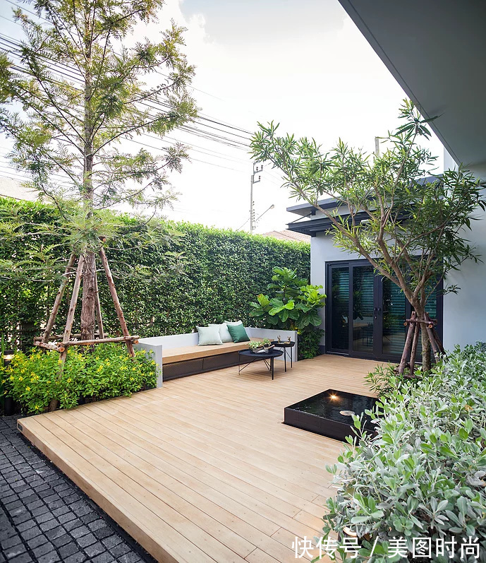 面积|小面积的院子如何设计?可以学着这样装,小院落也能美过大花园