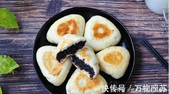 三角包|早餐吃紫米三角包,10分钟上桌,太香了!