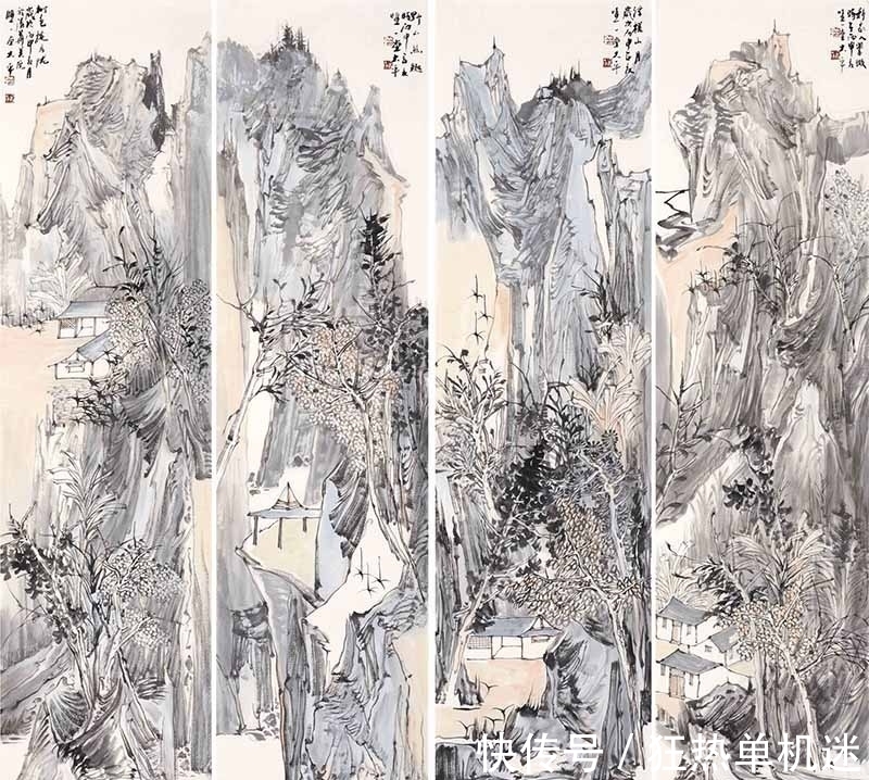 明事|「直击书画」作画在先通道理,画中之理,即造物之理也!