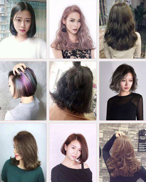 弧度 再不烫发,染发,你可能就要过个丑年了,188款任你选!