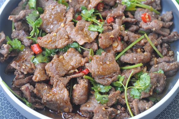 菜板|香菜拌牛肉