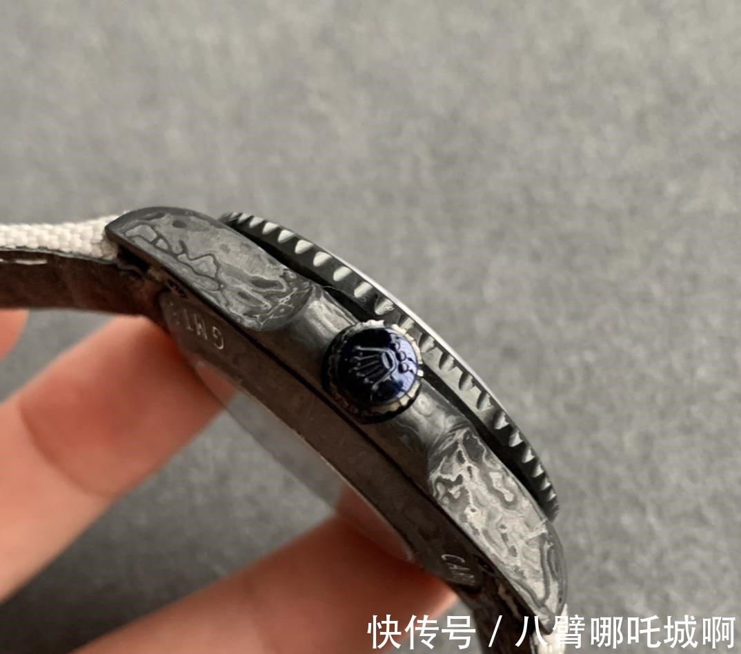 gmt Siri说表Diw厂新作劳力士GMT碳纤维表圈!