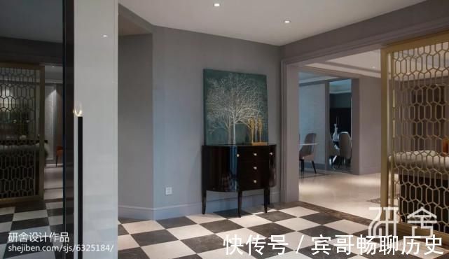 拼花|玄关是家的门面,原来地砖也可以铺得这么美~