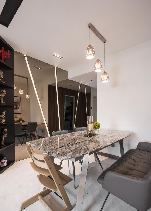 电视墙|精心设计现代简约风，223㎡复式大半年时间才完工，比别墅还霸气