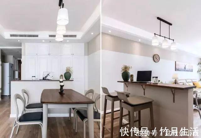 榻榻米床|老公硬把餐厅设“半堵墙”，客厅加个假飘窗，聪明极了！