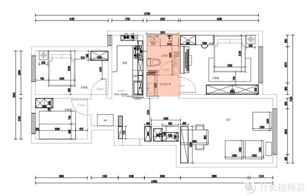 衣柜|住范儿真实案例 篇四十一：偷师85㎡三居室，这样做定制柜才不鸡肋（附尺寸）！