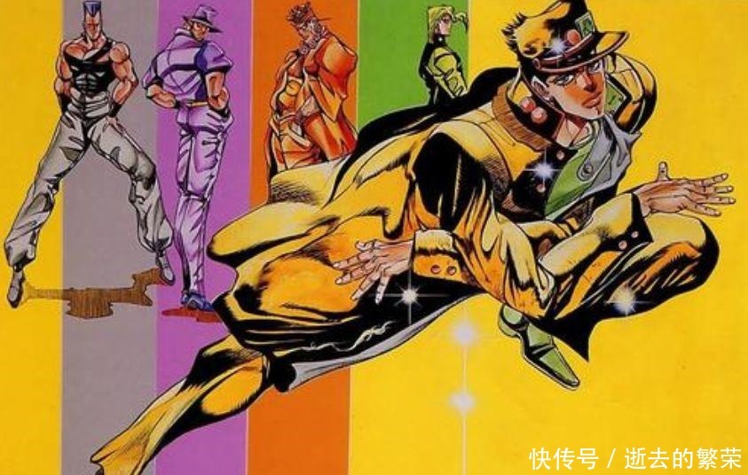 老师曾经|荒木老妖曾经画过的其他漫画角色，JOJO画风下角色都变奇怪了