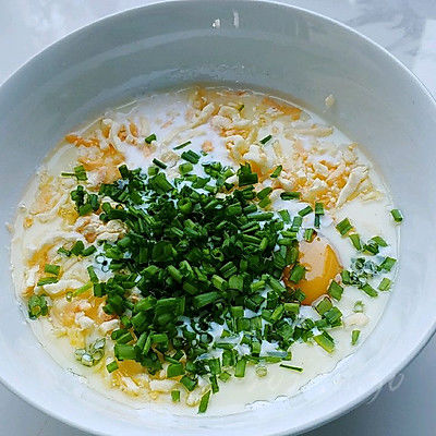 葱香芝士咸蛋糕