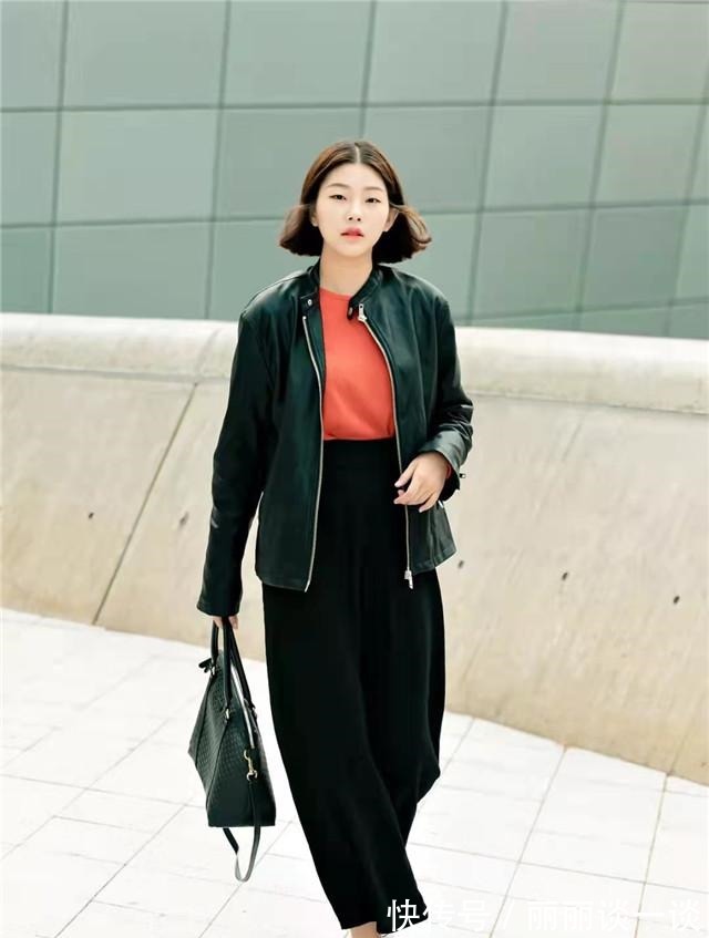 长外套 立秋之后,小个子该怎么穿试试“长外套+九分裤”,时髦又显高!