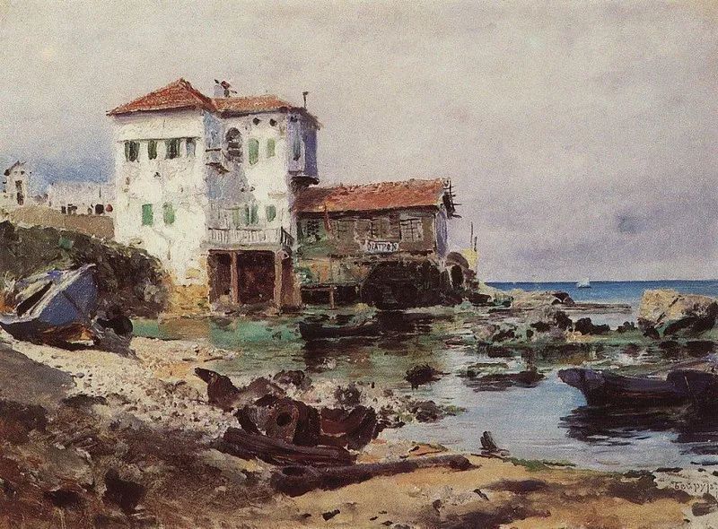 风景绘画$俄罗斯现实主义传统的风景绘画,真的好美