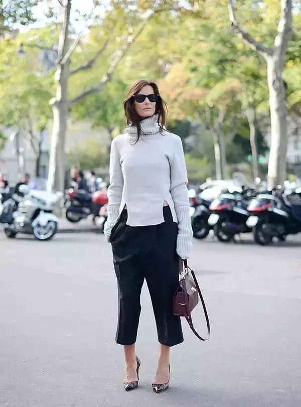 秋冬穿高领毛衣之后，男神说我比夏天美了一百倍！