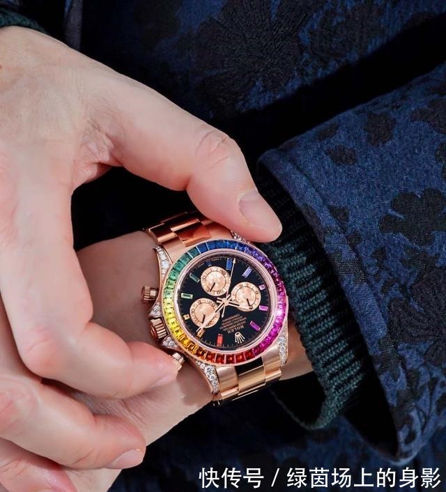 rolex 日久生情ROLEX Daytona Rainbow！