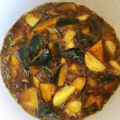 土豆焖南瓜|土豆焖南瓜