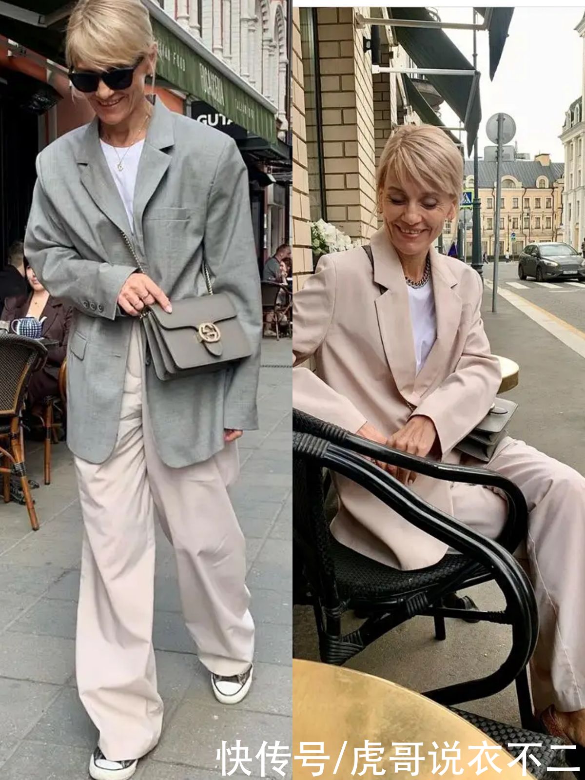 连衣长裙|这才是50岁女人该有的秋季打扮，优雅时尚又大气，比小黑裤更高级