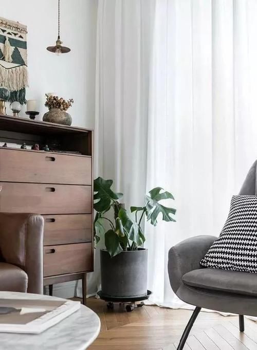 地板|她89㎡的家开挂了，小两居还有衣帽间、书房成了小户型的梦想