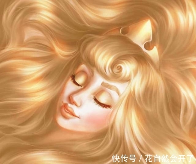 当迪士尼公主发量变多,爱丽儿红发太亮眼,艾莎女王让人羡慕