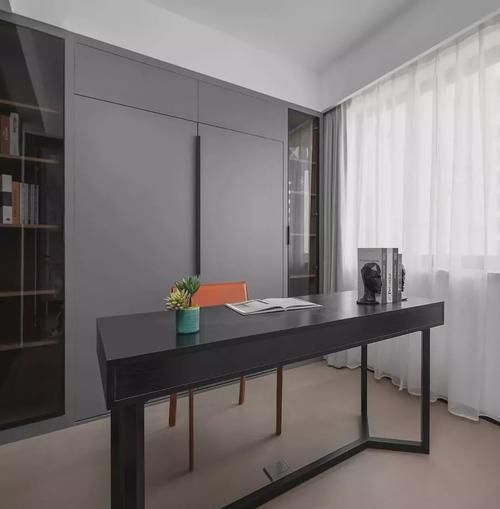 现代主义|120㎡现代主义3室2厅,多功能书房实用性逆天!