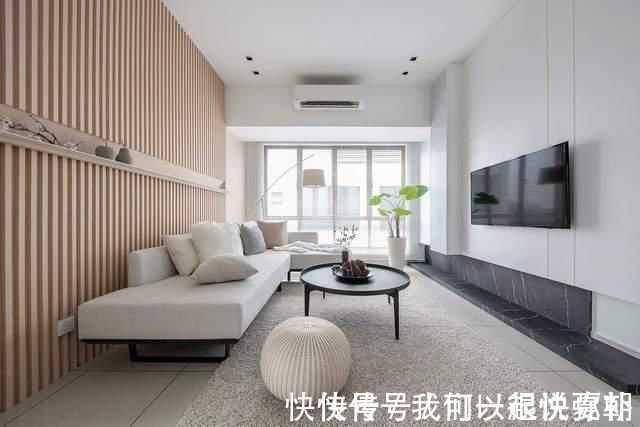 造型板|极简日式114㎡住宅,虽说装了50万,返璞归真生活却百看不腻