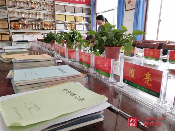 立足常规抓教学 深入检查促提升——桓台县陈庄中学开展教学常规业务检查活动