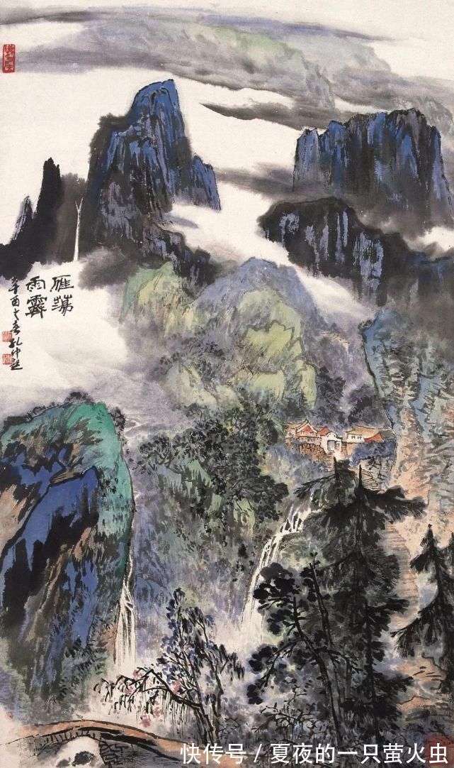 浙江潮|胸有万水千山，自然云生水起——孔仲起山水画欣赏