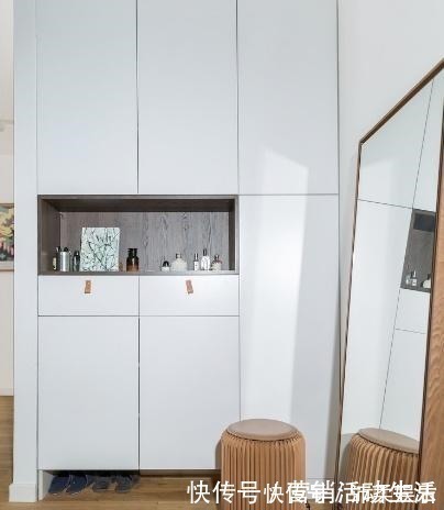 案例|入户没人放鞋柜了,太不实用!不如学着设计一排柜,一进门贼漂亮!