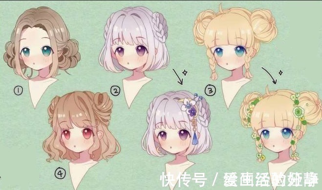 绘画|秃头星人头发画法秘籍!新手简单易学的头发护法教学!