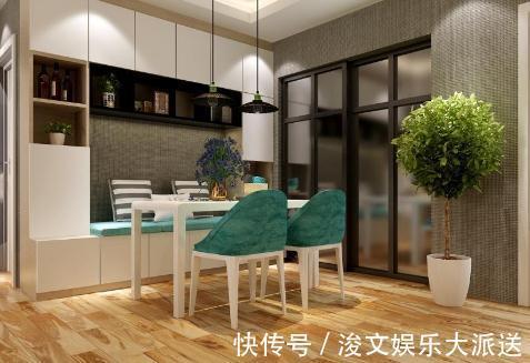 美观|越来越多人家里不买传统餐桌椅了,打造卡座餐厅更美观实用