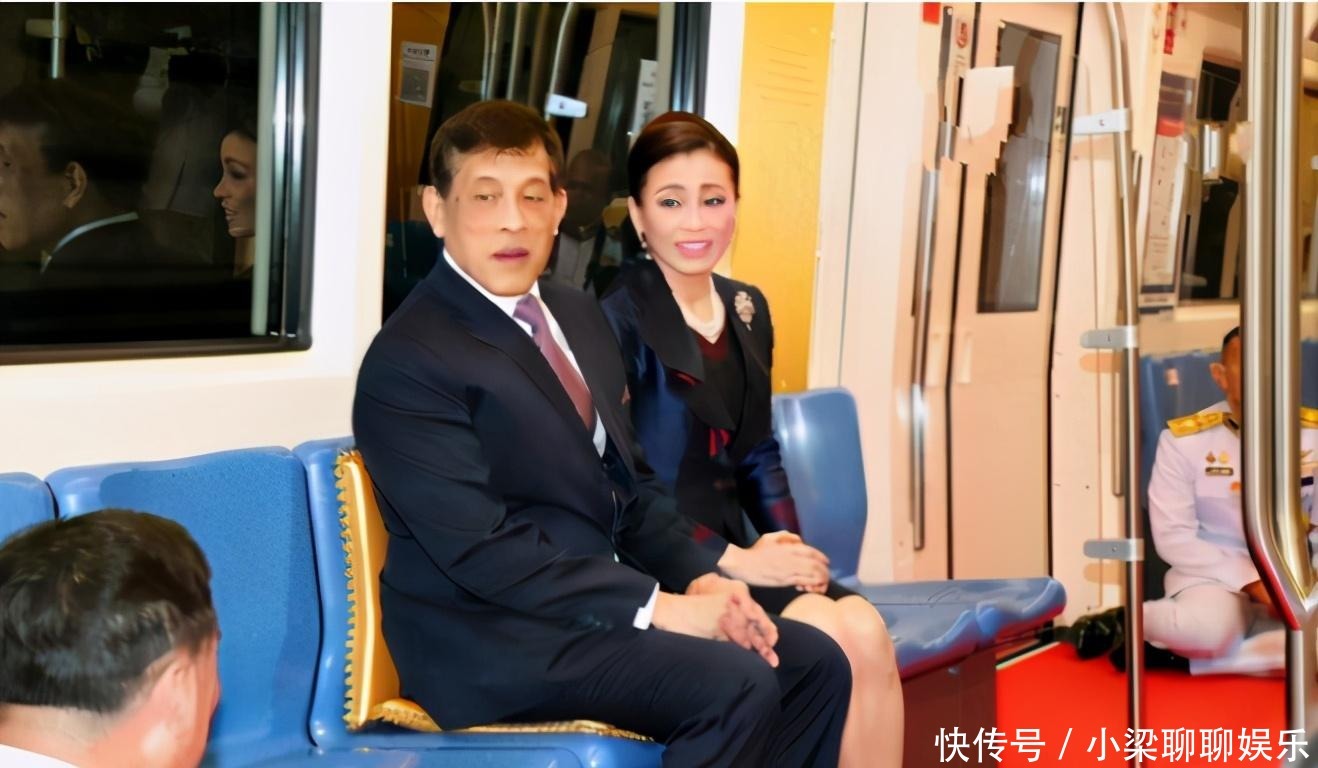 苏提达又穿西服了!绿色套装裙气质出众又端庄,太像霸道女总裁了