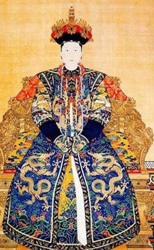 皇后|清朝皇后彩色画像,鳌拜义女端庄大气,富察皇后粉丝无数