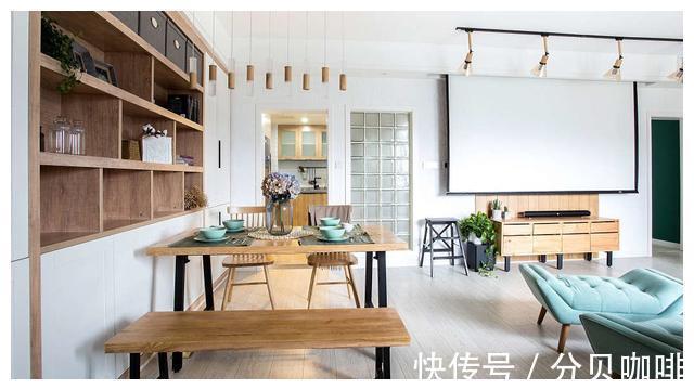 森林|125平三居室,现代简约的设计,仿佛住在森林当中