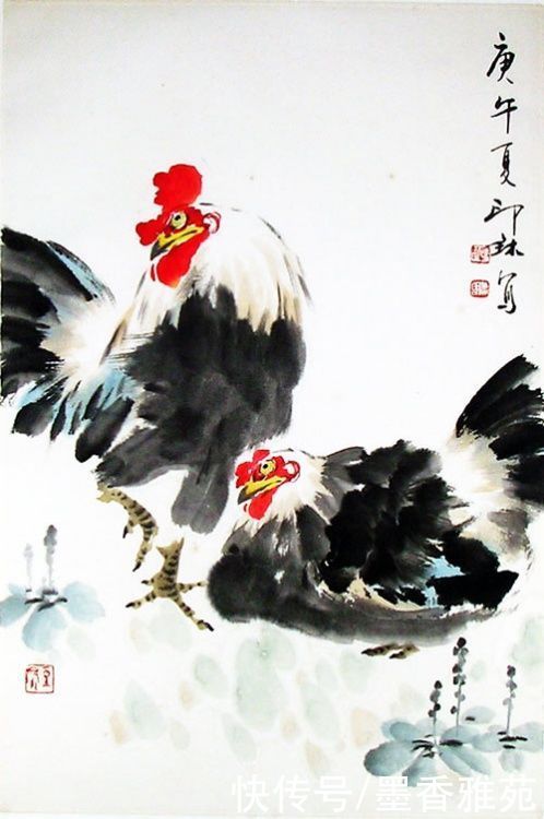 花鸟画|当代画家萧朗精品花鸟画作品欣赏