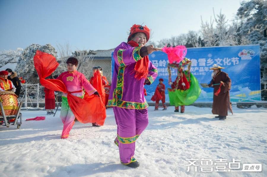 齐鲁雪乡|惊现“金钱豹”跑马岭·齐鲁雪乡成冬季网红打卡地