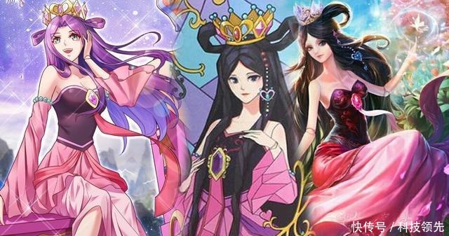 强大|叶罗丽动漫海报形象对比，灵公主变苗条，冰公主颜值爆表