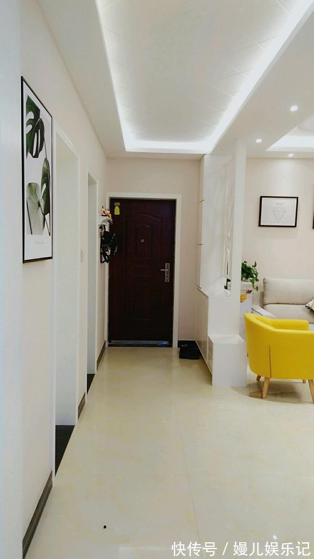 鞋凳|朋友新房装修刚毕业，头一次见这么漂亮的鞋柜隔断，客厅人见人爱