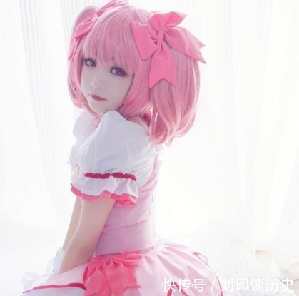 神级|魔法少女小圆神级cos，初中生都来了！网友：我只等你10年