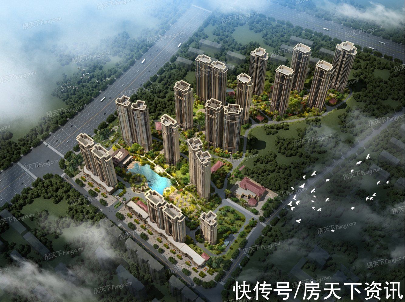 温泉区|咸宁温泉区热门楼盘项目现场传来一批新照片，请查收