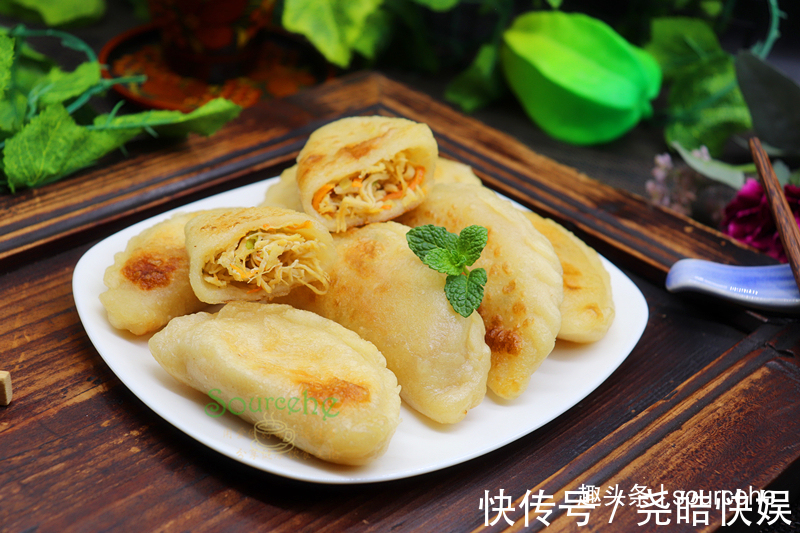 鸡胸肉丝|饺子馅新做法，不用剁馅不用炒菜，撕一撕拌一拌包入饺子，太香了