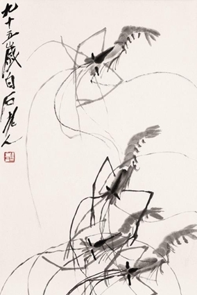 齐白石作了幅画,徒弟以为没画完随手加了几笔,764万只卖63万?