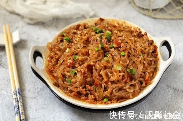 粉条|炒粉条，焯水后别直接下锅！多做一步，根根分明，爽滑入味不粘锅